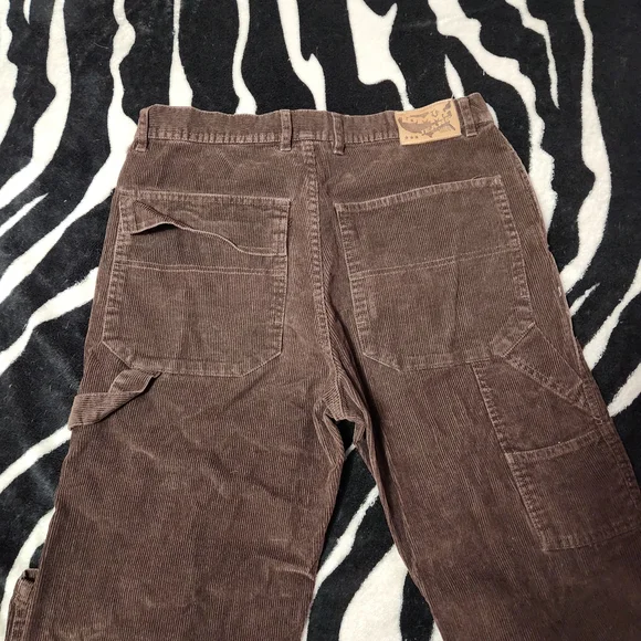 Men's Brown Corduroy Pants - Picture 1 of 5